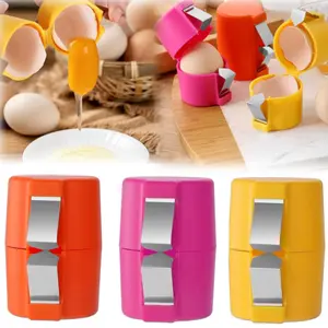 3PCS Egg Shell Opener Set - 2025 Upgraded Egg Cracker Tool - Multifunctional Kitchen Utensils