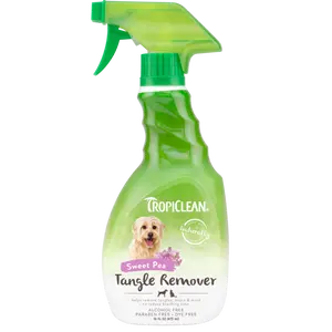 TropiClean Sweet Pea Tangle Remover Spray for Dogs & Cats