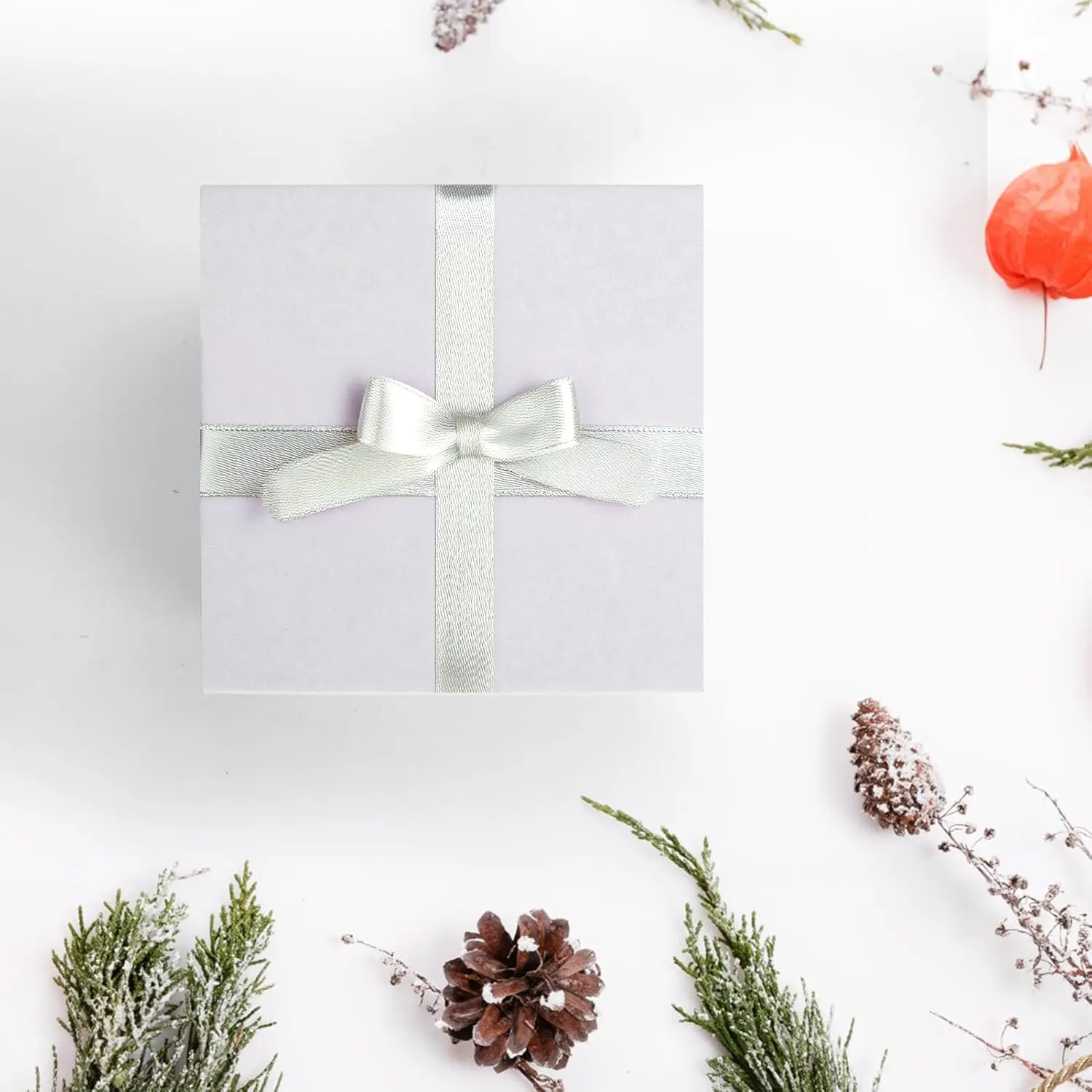 25 Packs Small Shipping Boxes 8x8x6 Inches, White Corrugated Cardboard ...