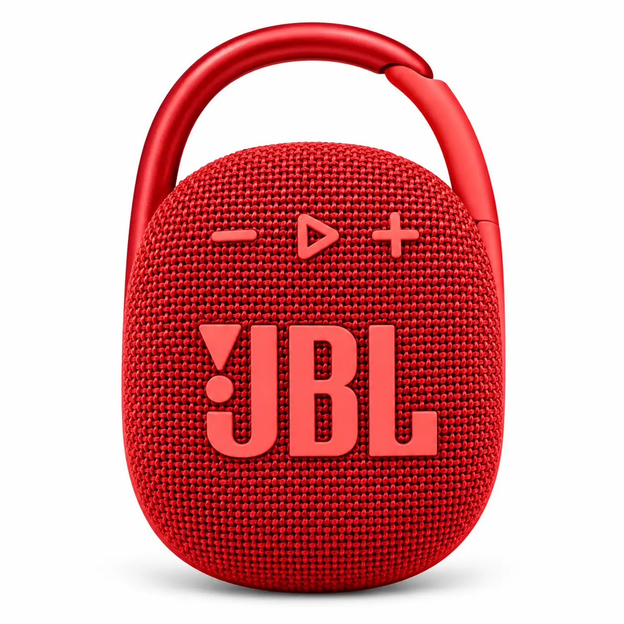 JBL Clip 4 Portable Bluetooth Speaker, IP67 Waterproof & Dustproof, 10-Hour Battery, Red