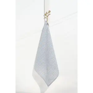 Avignon Gingham Tea Towel – Bleu Ciel