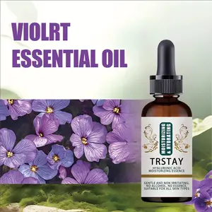 Trstay Geranium Essential Oil, Balances Skin Tone, Soothes & Moisturizes Face and Body, Natural Aromatherapy Skin Care Oil, Hydrating