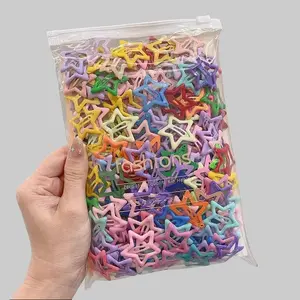 30pcs/50pcs/62pcs Star Shaped Hair Clips, Hairpins, Cute Hair Accessories for Women & Girls, Minimalist Headwear Suitable for Thick Hair, Fashion Hair Accessories for Party, Daily Decor, Hair Clip Set