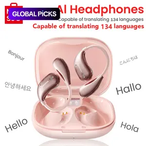 MINISO X33 Wireless BT With APP Wireless Earbuds, Headphones, Open Earphones 6.0 Compact and Lightweight Hanging Earphones Immersive Sound Long-Distance Connection Built in Microphone One-Click Answering and Song Switching, Waterproof #GLOBAL PICKS