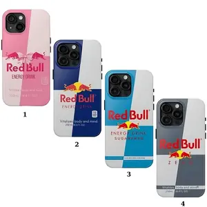 Redbull Energy Drink Phone Case, Collection 4 Design Premium Tough Phone Case, For iPhone 17 Air & Samsung, Accessories Protection Durable Shockproof iphone 11 mobile fashionable creative