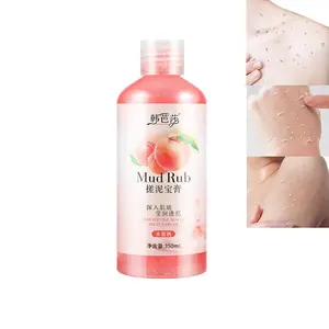 Peach Mud Scrub Exfoliator - Body Scrub (350ML)