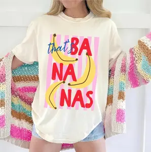 That’s Bananas Comfort Colors Shirt, Summer Fruit Tshirt, Food Pun Shirt, Retro Graphic Tee, Banana Graphic Tee, Trendy Summer Shirt, Comfort Colors
