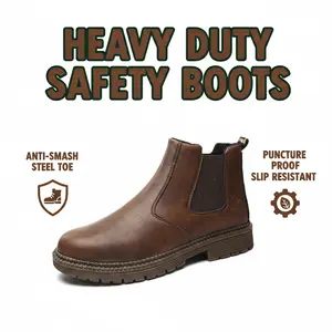 Anti-Slip Smash-proof Splash-proof Puncture-Resistant Unisex Work Boots Kitchen Restaurant Chef Shoes Waterproof Slip-Resistant Comfortable Adults with Lightweight Cushioning Shock Absorption Heavy Duty Protection All-Day Wear
