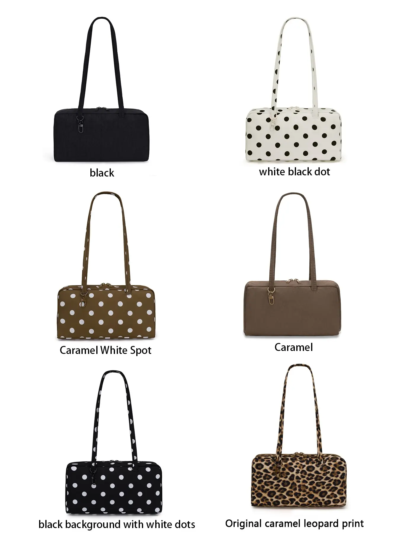 New Solid Color Nylon Round Top Gift Set, Single Shoulder Bag, Korean Style Simple Tote Bag, Fashionable and Practical Accessory, Stylish Tote Bags