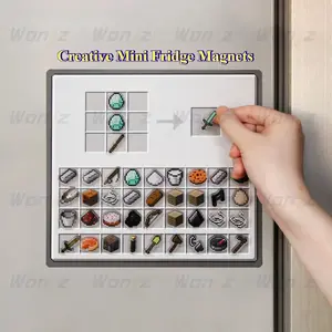 Premium Pixel-Style High-Definition Fridge Magnets, Perfect for Gamers, Fun Eye-Catching, Ideal for DIY Magnet Projects, Refrigerator Decorating Magnet