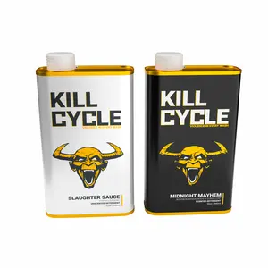 Kill Cycle Slaughter Sauce Premium Laundry Detergent 2 Pack - Plant-Based Ultra Concentrate Paraben-Free Hypoallergenic Unscented 128 Washes Infinitely Recyclable