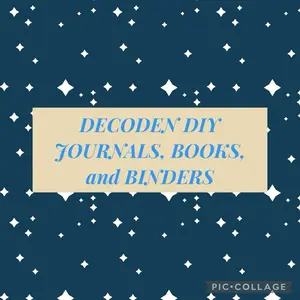 Decoden Journals, Books, Binder and more.