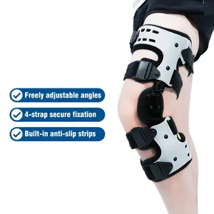 Adjustable Hinged Knee Brace | Stable Support for Sports & Daily Wear