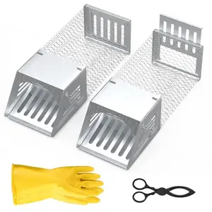 iMountek 2Pcs Humane Mouse Trap Cage No Assembly Need Automatic Continuous Rat Trap with Single Way Door Reusable Catch And Release Live Cage Trap for Rodents spotlight day