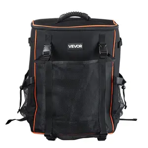 VEVOR Welding Backpack 33L with Insulated Bag & Helmet Bag 600D Polyester Extreme Gear Pack for Tools and Helmet Multi-Purpose Storage for Welding Outdoor Camping Hiking Y2K Style