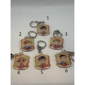 Ouran High School Host Club Acrylic Keychain Lot 6 Official Anime BONES