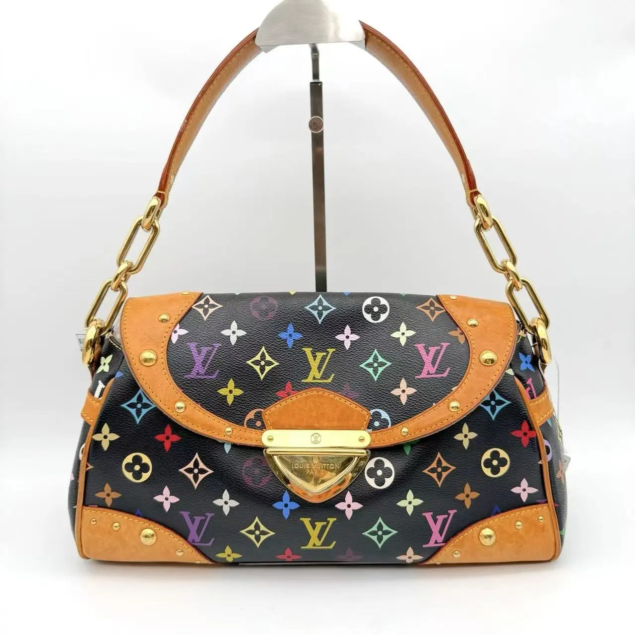 Pre-owned Louis Vuitton RL1 Black MulticoloreBeverly shoulder bag 23399464