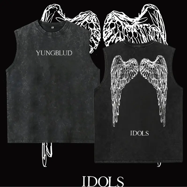 black vest