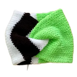 Beetlejuice Inspired Knit Earwarmer for Adults- Winter Accessory