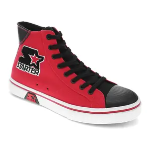 Starter Mens Tradition 71 Hi Canvas Hightop Casual Sneaker