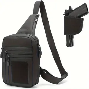 Stand Bag Shoulder Chest Bag Strap Suitable for Hidden Carrying Waist Packs Zipper Fanny Pack