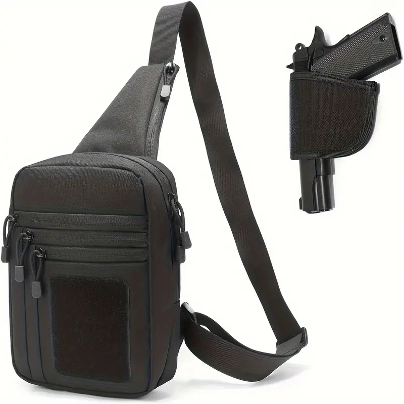 Unisex Nylon Camouflage Adjustable Bag Strap - Sports Chest Pack Hidden Carrying Accessory for Sports, Outdoor Use