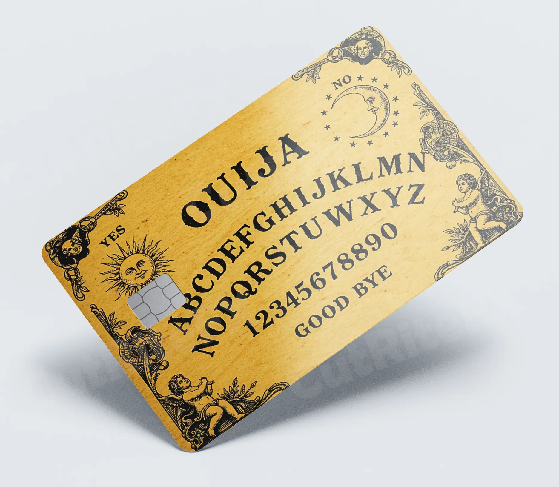 Ouiji Spirit Board Credit Card Skin