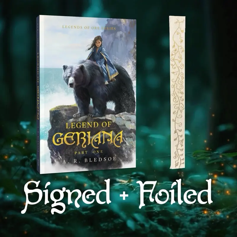 World of Ore - Legend of Geriana Part One by A R Bledsoe - Signed & Foiled Edition Paperback - Legends of Ore Series