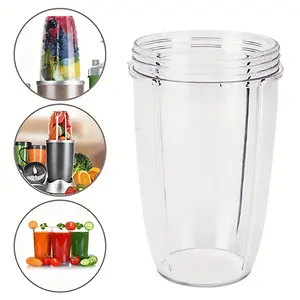 1pc, 18/24/32oz Juice Extractor Cup Replacement Transparent Cup For Nutribullet Juicer 600W/900W