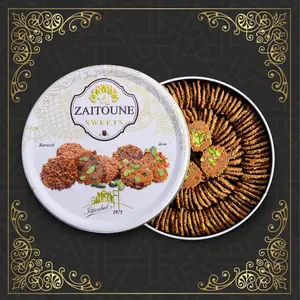 Zaitoune Barazek Cookies | Traditional Sesame & Pistachio Biscuits Snack Zaitoune Barazek Cookies | Traditional Sesame & Pistachio Biscuits Snack