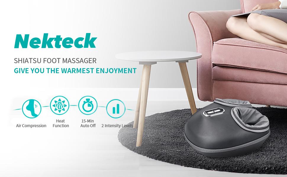 Nekteck Neck Massager & Foot Massager, Holiday Gift Massager Nekteck Neck Massager & Foot Massager, Holiday Gift Massager