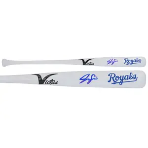 Jac Caglianone Kansas City Royals Autographed Victus Team ID Bat - Fanatics Authentic Certified
