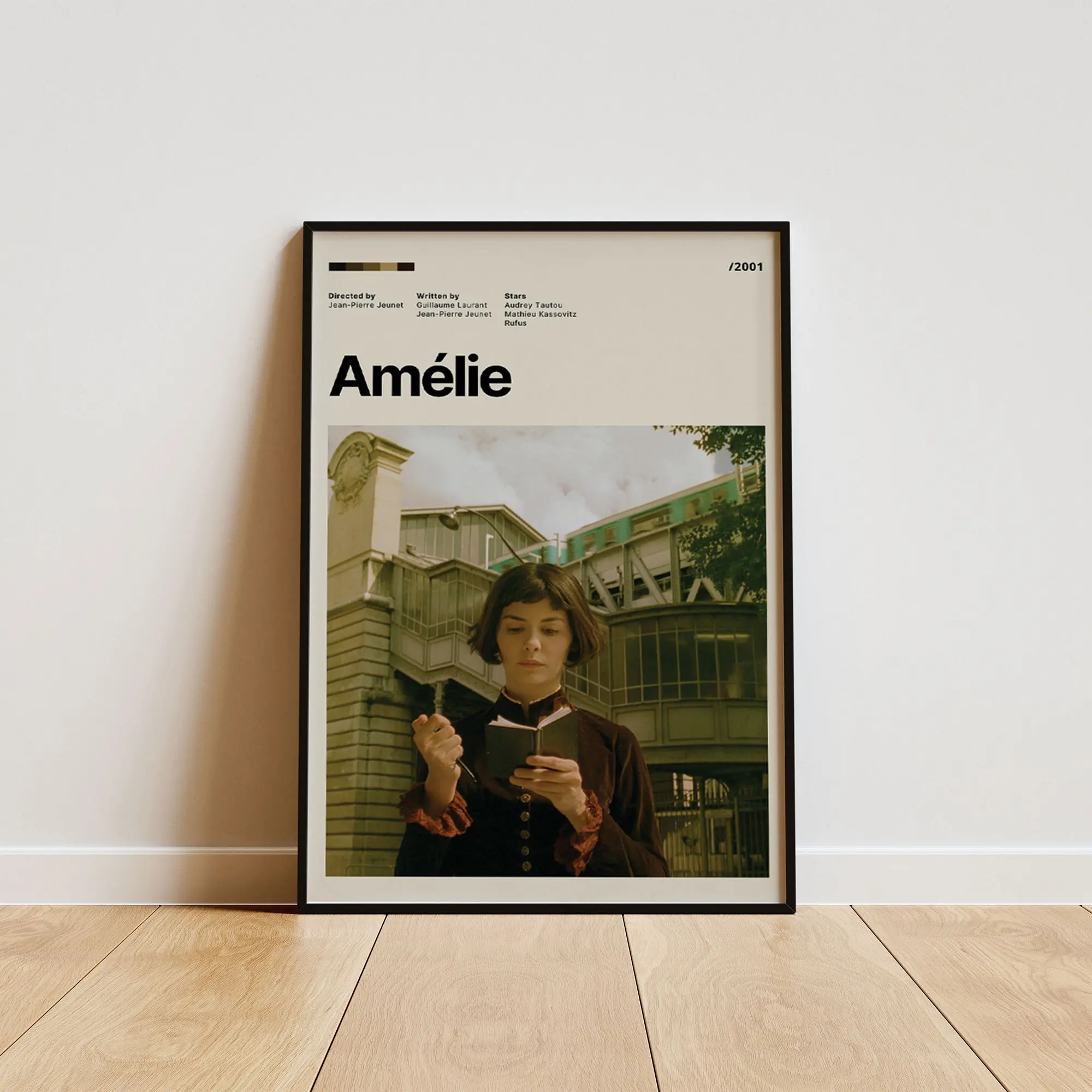 Amélie Poster, Contemporary Wall Decor, Modern Home Aesthetic, Interior Decoration Print