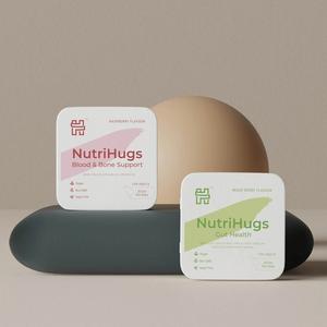 NutriHugs Women's Wellness Bundle - Gut Health & Blood & Bone Support Oral Melts - Vegan, Non-GMO, Sugar-Free Healthcare Supplement