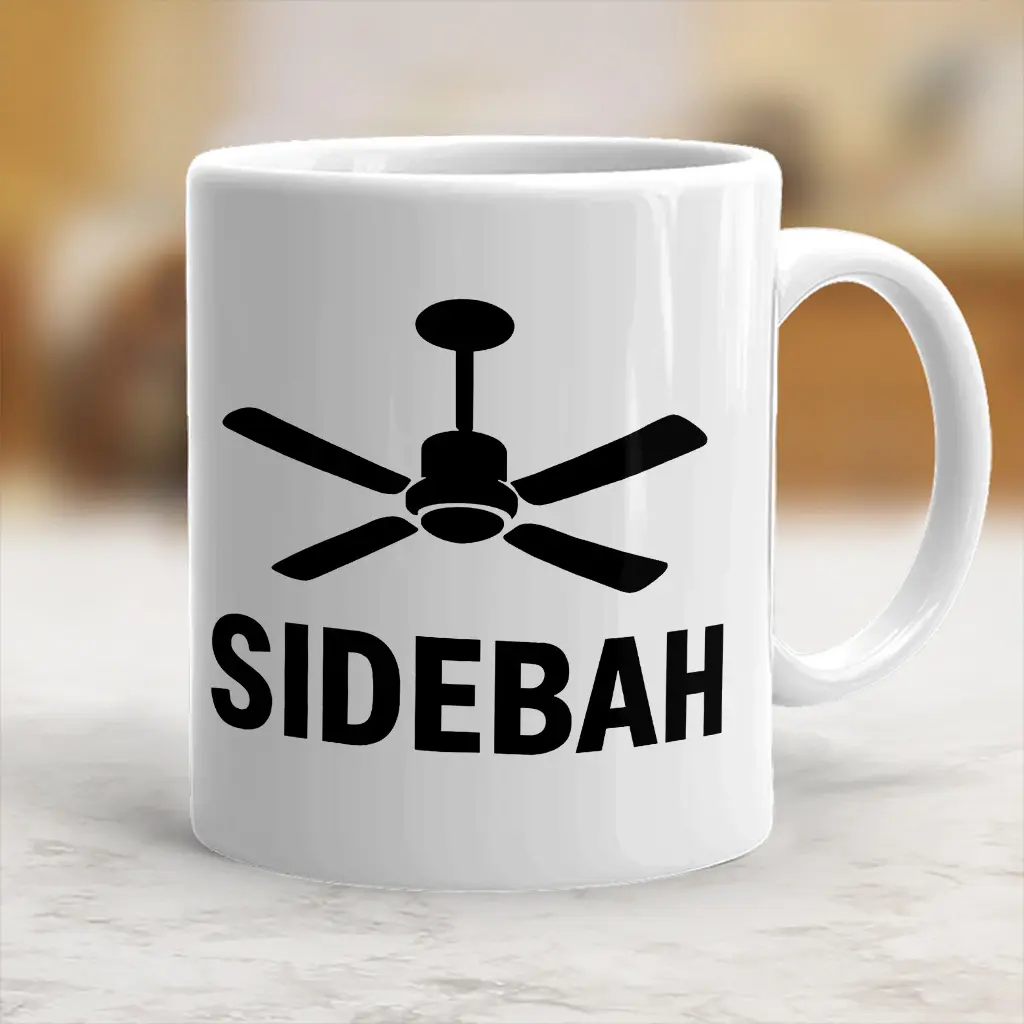 Stylish Printed Ceramic Karen Read SideBah Cup, Washable Kitchen Drinkware for Coffee & Beverages, Model scs12739