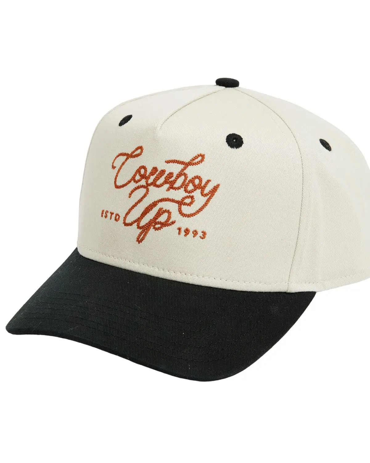 Men's Cowboy Up Men'S Built Wild Ball Cap - Cu0039-Blk