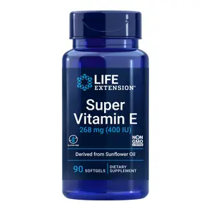 Life Extension Super Vitamin E 268 MG 400 IU, 90 Softgels