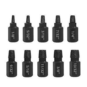 【10 PCS】Broken Head Screw Hexagon Socket Bolt Removal Tool，Resistant And Durable Complete Specifications Efficient Work，Chrome-molybdenum Steel