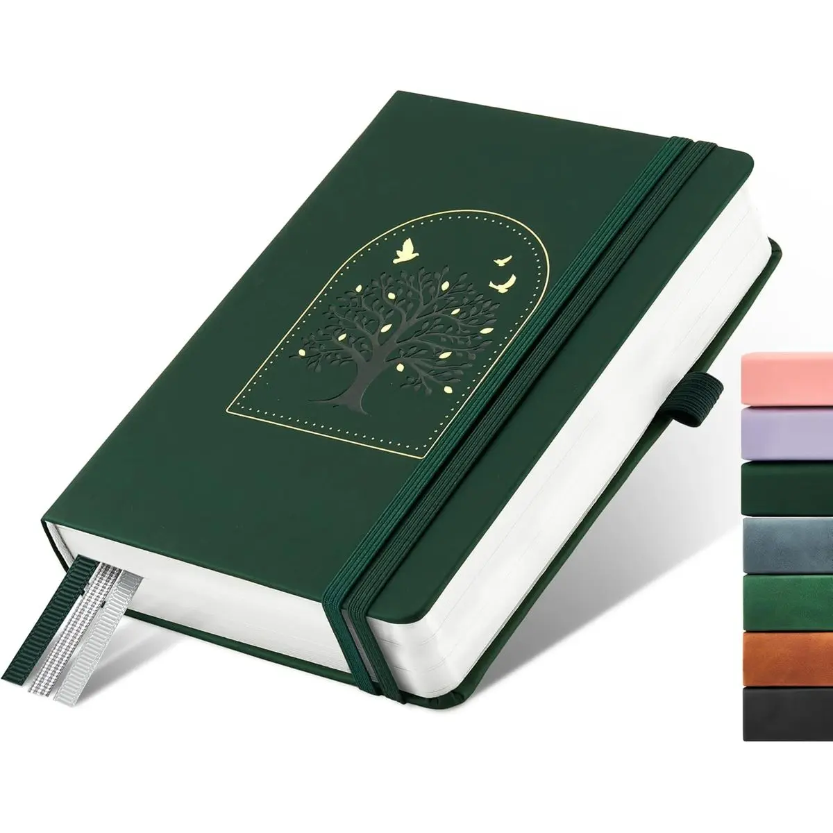 Dark Green with Pattern