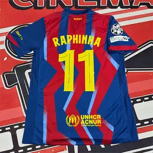 2025 2026 Barcelona Home Pedri 8 Short Sleeve Soccer Jersey