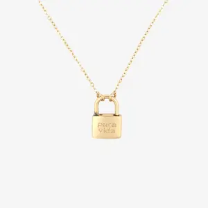 Padlock Pendant Necklace Padlock Pendant Necklace
