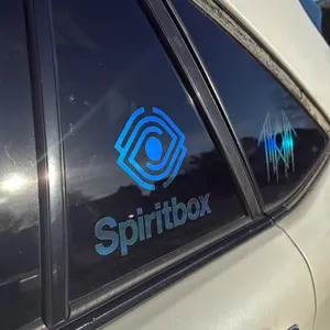 Spirit Box Band Logo Car Decal- High-Quality Vinyl Durable Weatherproof - Band Fan Gift Design - Perfect for Cars, 6.5”x5”