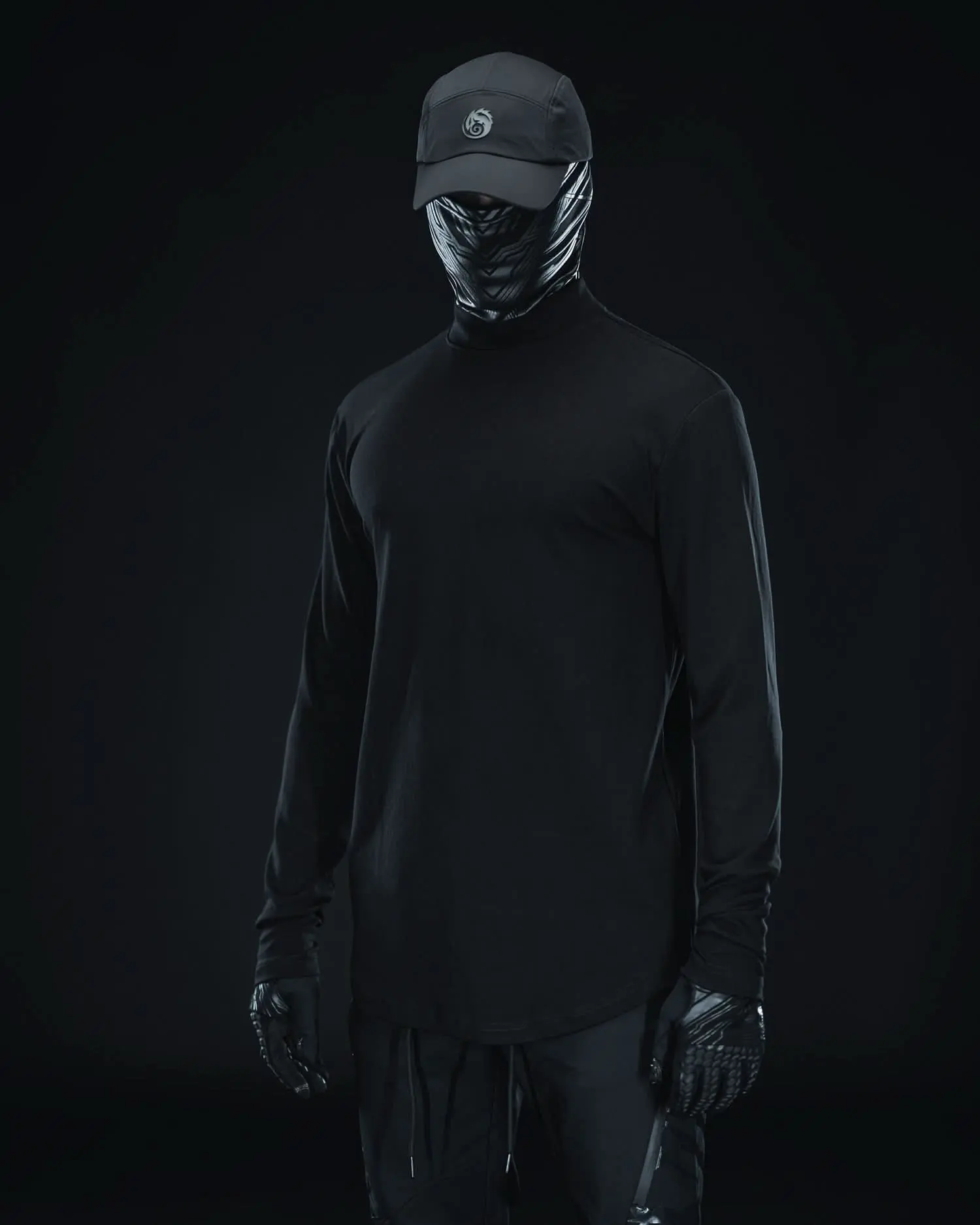 Longsleeve Turtleneck Monolith Blank Scoop