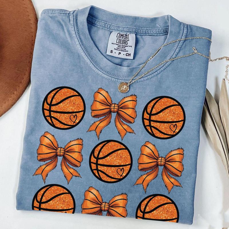 Comfort Colors Basketball Mom Shirt, Coquette Basketball Shirt, Cute Basketball Shirt, Basketball Mama Shirt, Basketball Lover Shirt, Game