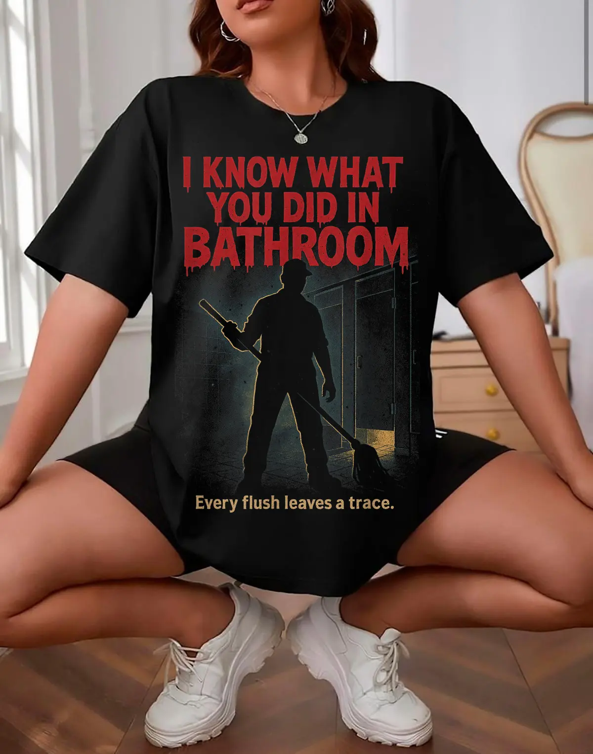 Funny School Custodian Janitor Halloween T-Shirt