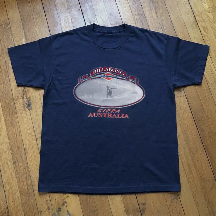[  Sale 45% ] Vintage Surf Style Graphic Tee, Retro Australian Surfing Aesthetic Shirt, Classic Coastal Lifestyle Apparel, Unisex Regular Fit Cotton Top, Premium Beachwear Style