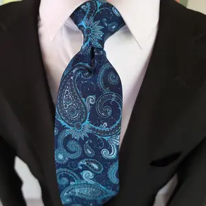 Blue Paisley Tie