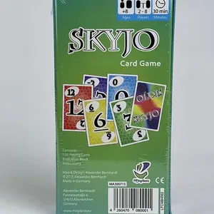 SKYJO Card Game - Modern Board Game for Kids and Adults Fun Entertainment Exciting Play with Friends and Family Ideal for All Ages