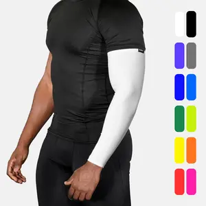 SLEEFS Basic Sports Arm Sleeve Compression - Multiple Colors - Comfort for Adult Youth Nylon Spandex Material UVA UVB Protection Machine Washable Versatile for All Sports