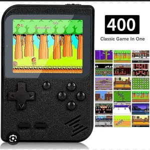 Random color_ 400 Classic Games in One Portable Handheld Console with Retro Gaming Experience